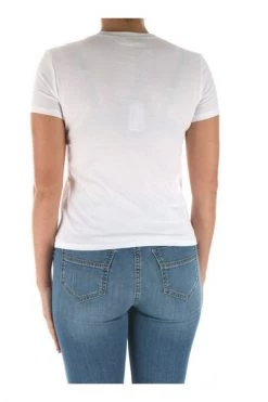 Elisabetta Franchi T-shirts MA00321E3 Short Sleeve T-shirt White -Elisabetta Franchi Winkel b2081d070112d846a7b8c5ea573b2700