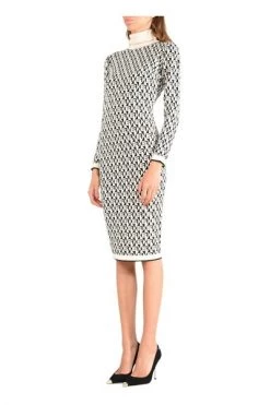 Casual Jurken ELISABETTA FRANCHI Abito Midi Black -Elisabetta Franchi Winkel b23e64262bd357bcc08a7d701f927e9c