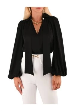 Elisabetta Franchi Blouses Blouse Ca00226e2-110 Black