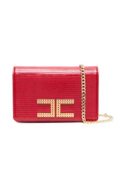 Elisabetta Franchi Schoudertassen Shoulder Bags Red -Elisabetta Franchi Winkel b260a1a4b6468423dd93df57b852e088