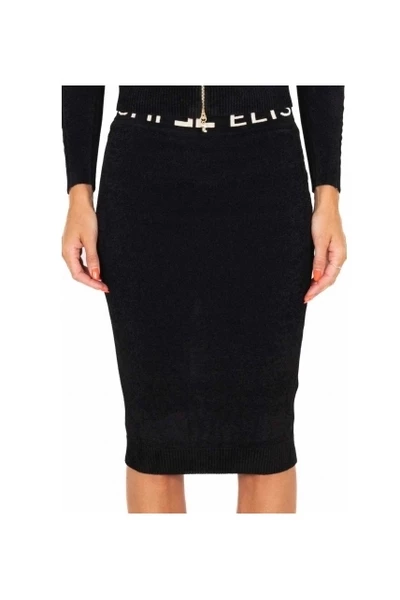Elisabetta Franchi Kokerrokken Pencil Skirts Black 2 Elisabetta Franchi Kokerrokken Pencil Skirts Black - Afbeelding 2