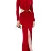 Elisabetta Franchi Jurken Red Carpet Dress Red