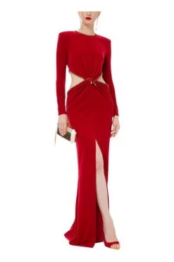 Elisabetta Franchi Jurken Red Carpet Dress Red