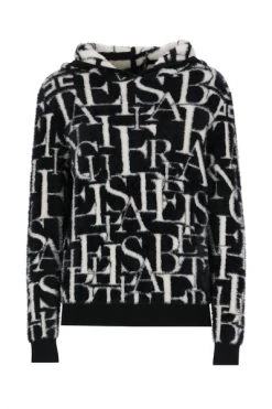 Elisabetta Franchi Hoodies & Sweatvesten Hoodies Black -Elisabetta Franchi Winkel b294233950a0bf557d4fd81d4ed44490