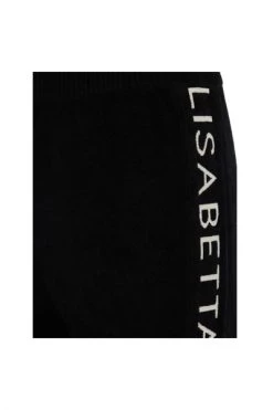 Elisabetta Franchi Sweatpants Trousers Black
