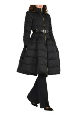Elisabetta Franchi Parka Jassen Jacket Black -Elisabetta Franchi Winkel b35e3c7a9aa0c5de965f71c1e033a78e