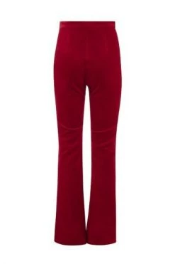 Elisabetta Franchi Wijde Broeken Wide Trousers Red -Elisabetta Franchi Winkel b38cdd274bcf05ba9b52e3475eb670d4