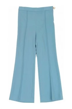 Lange Broeken Elisabetta Franchi Trousers Blue