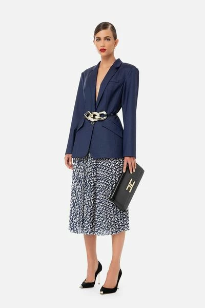 Elisabetta Franchi Blazers Blue 1 Elisabetta Franchi Blazers Blue