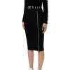 Elisabetta Franchi Midirokken Midi Skirts Black