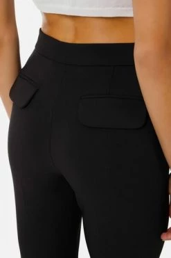 Elisabetta Franchi Pantalons Slim-fit Trousers Black