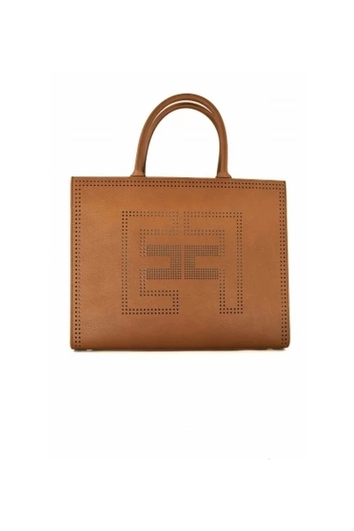 Elisabetta Franchi Shoppers Shopper Bag Brown 5 Elisabetta Franchi Shoppers Shopper Bag Brown - Afbeelding 5