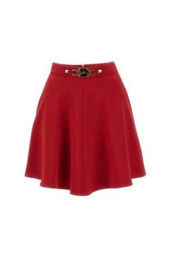 Korte Rokken Elisabetta Franchi Skirts Red Red -Elisabetta Franchi Winkel b52f045524054c80a9369007c46aa62c