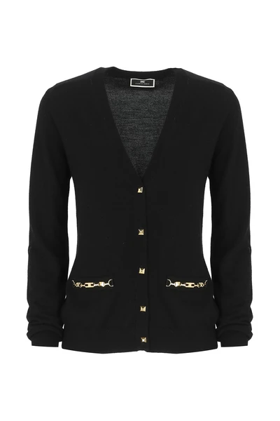 Elisabetta Franchi Blazers Black 3 Elisabetta Franchi Blazers Black - Afbeelding 3