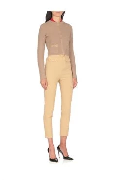 Elisabetta Franchi Vesten Cardigan Beige -Elisabetta Franchi Winkel b5940cdec7ad8e80d28ec633fdf26053