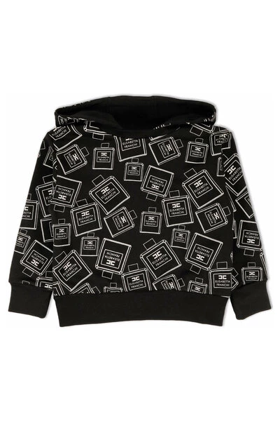 Elisabetta Franchi Sweaters Sweatshirt Black 3 Elisabetta Franchi Sweaters Sweatshirt Black - Afbeelding 3