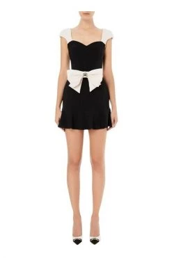 Elisabetta Franchi Casual Jurken Short Dresses Black