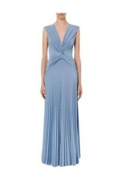 Elisabetta Franchi Maxi Jurken Maxi Dress Blue -Elisabetta Franchi Winkel b665795c9aeb25480fa78629eaf17c44