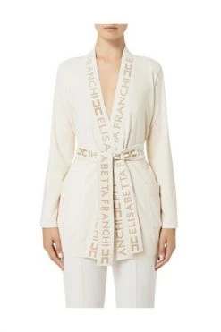 Elisabetta Franchi Vesten Cardigans White -Elisabetta Franchi Winkel b67d443d998a0a85f6caf27a752f9152