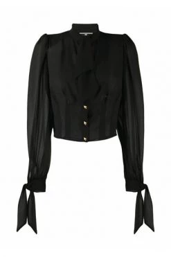 Elisabetta Franchi Longsleeve Shirts Shirt Black