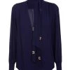 Elisabetta Franchi Longsleeve Shirts Shirts Blue