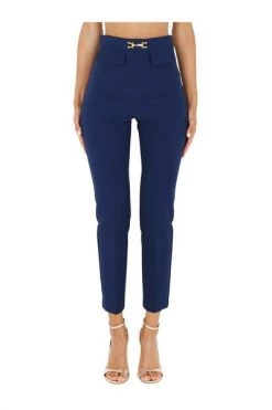 Elisabetta Franchi Pantalons Trousers Blue