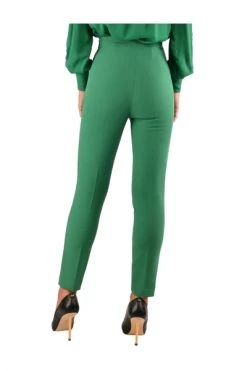 Elisabetta Franchi Vrijetijds Broeken Trousers Pa02326e2-p26 Green -Elisabetta Franchi Winkel b6f7ea1b5ea92a2c1dedd49cfd7524a7