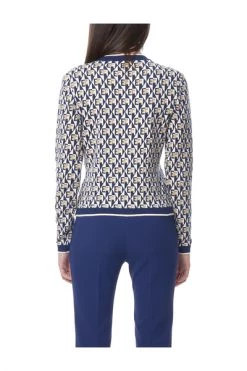 Elisabetta Franchi Vesten Sweater Blue -Elisabetta Franchi Winkel b6fe3f221f95a85e2e5711dc30ff75f1