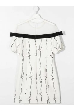 Elisabetta Franchi Jurken Suit White