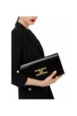 Elisabetta Franchi Clutches Bags Black -Elisabetta Franchi Winkel b7ef2813edb1af79e1ae9c675d3a469c