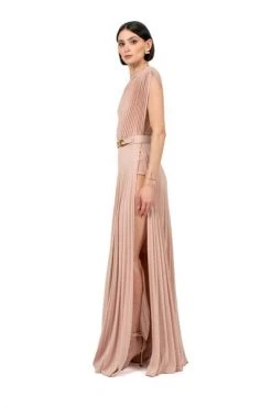 Elisabetta Franchi Jurken Suit Beige -Elisabetta Franchi Winkel b8287c22e05d30c456ea41a48ecf3277