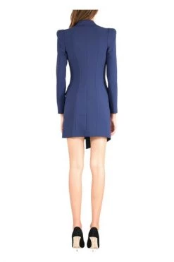 Casual Jurken ELISABETTA FRANCHI Mini Dress Blue 9 Casual Jurken ELISABETTA FRANCHI Mini Dress Blue -Elisabetta Franchi Winkel b8302266e3c1ca5ecd28c540c194d69f