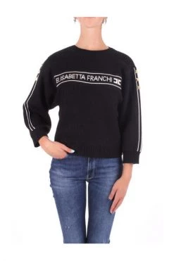 Elisabetta Franchi Sweaters Black