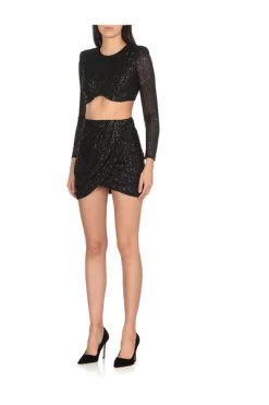 Elisabetta Franchi Feestjurken Party Dresses Black -Elisabetta Franchi Winkel b891146217438327a6901235b85a00f0