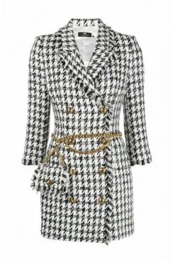 Elisabetta Franchi Casual Jurken Short Dresses White