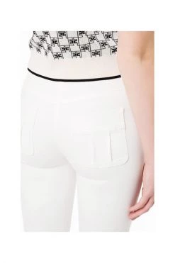 Elisabetta Franchi Skinny Jeans Broek White