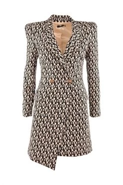 Elisabetta Franchi Casual Jurken Dress Black