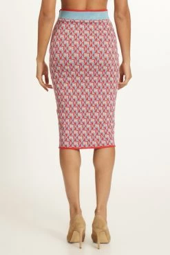 Elisabetta Franchi Midirokken Skirt MIINTO-af27b2cde9c5b26aca24 Red