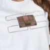 Elisabetta Franchi T-shirts T-SHIRT MA01221E2 White