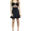 Elisabetta Franchi Feestjurken Party Dresses Black