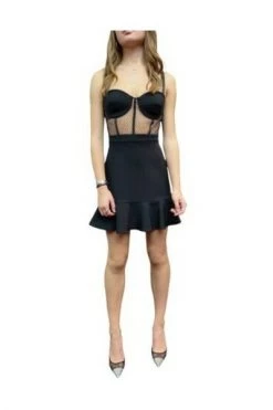 Elisabetta Franchi Feestjurken Party Dresses Black