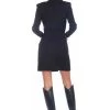 Elisabetta Franchi Casual Jurken Short Dresses Black
