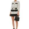 Elisabetta Franchi Blazers Tweed Jackets White