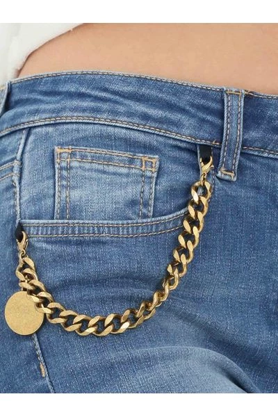 Elisabetta Franchi Skinny Jeans Jeans Blue 4 Elisabetta Franchi Skinny Jeans Jeans Blue - Afbeelding 4