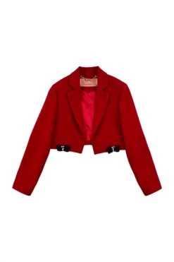 Elisabetta Franchi Jasjes JACKET Red