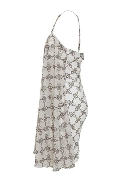 Elisabetta Franchi Casual Jurken Dress White 2 Elisabetta Franchi Casual Jurken Dress White - Afbeelding 2