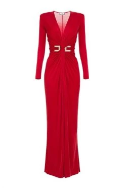 Elisabetta Franchi Feestjurken Party Dresses Red