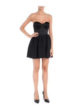 Elisabetta Franchi Casual Jurken MINI DRESS Black -Elisabetta Franchi Winkel bca52d279240030fea7dacaf05db9772