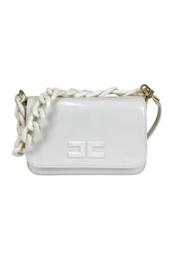 Elisabetta Franchi Heuptassen Mini Bags White