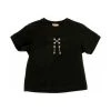 Elisabetta Franchi T-shirts T-Shirt With Logo Black